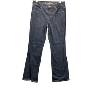 Tommy Hilfiger Jeans Women's Classic Hope Boot Dark Blue Denim Bootcut Sz. 6A